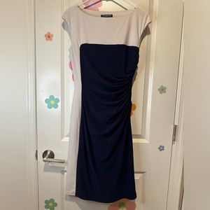 Lauren Ralph Lauren White And Navy Blue